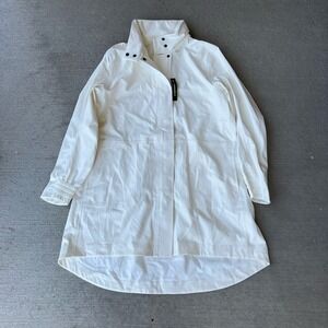 Nike HyperShield Waterproof Golf Jacket White Women's Size M AV3697-133 NWT
